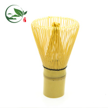 Hecho a mano japonés Matcha Whisk Chasen 100 Prongs White Bamboo